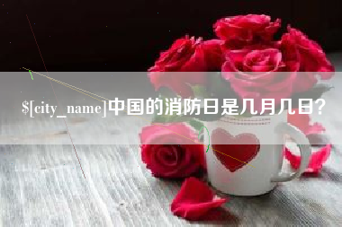 邢台中国的消防日是几月几日？