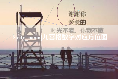 邢台九宫格数字对应方位图
