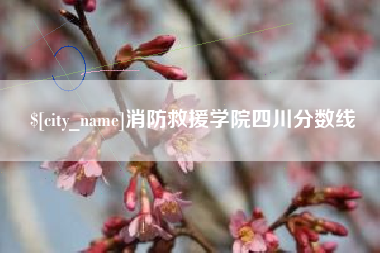 邢台消防救援学院四川分数线