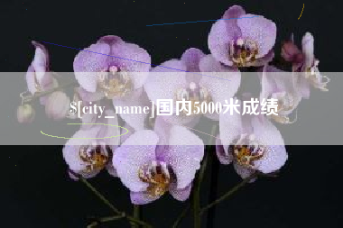邢台国内5000米成绩