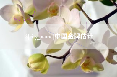 邢台中国金牌估计