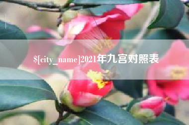 邢台2021年九宫对照表