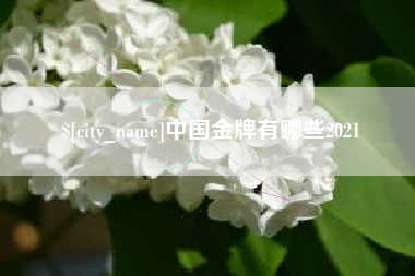 邢台中国金牌有哪些2021