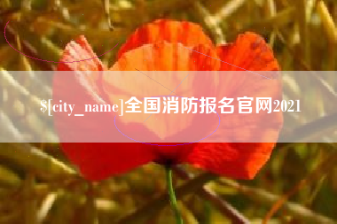 邢台全国消防报名官网2021